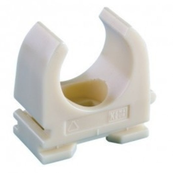 klemzadel creme 16mm 10 stuks