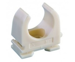 Klemzadel creme 16mm  100 stuks