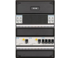 Eaton Eaton groepenkast 3-fase, 4 groepen, 2 Aardlekschakelaars 4-P, 1 hoofdschakelaar 4-P, systeem 55 -  I-42G3400-HS-64