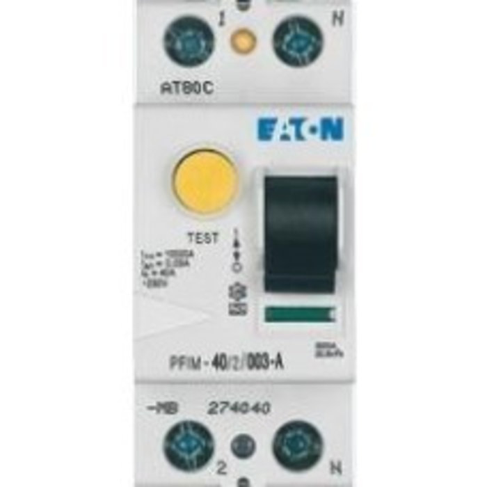 Eaton Eaton Aardlekschakelaar 2-Polig - 274040