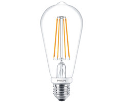 Philips Philips CLASSIC LEDBULB EDISON 7W-60W E27 ST64 827 CL DIMBAAR