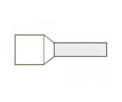 Cimco Adereindhuls geisoleerd 1,5mm² (zwart)  100 stuks