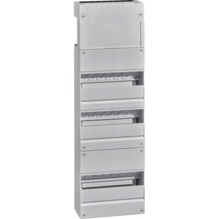 Hager Hager Lege groepenkast, 3 rij - VKG23S