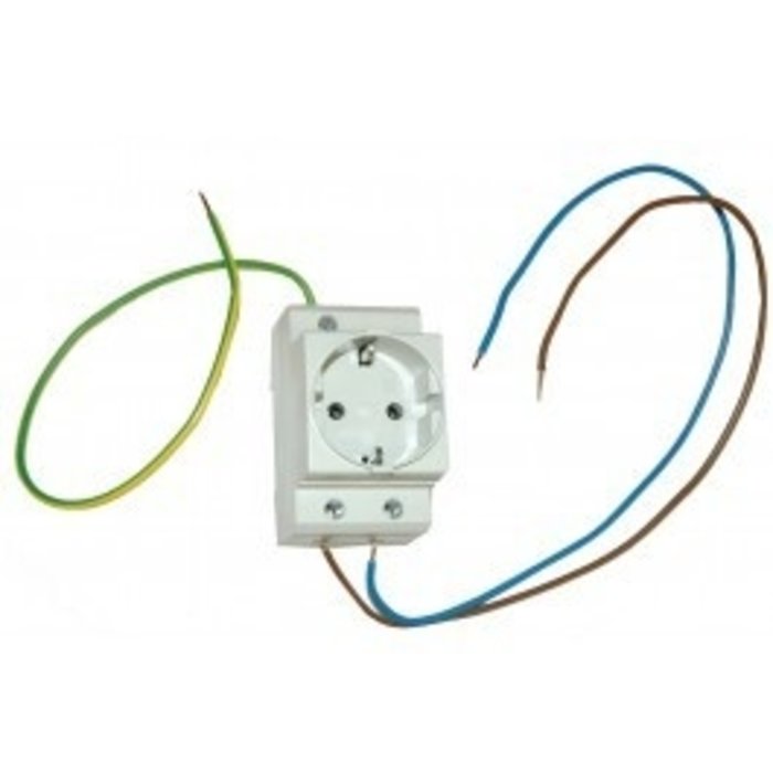 Hager Wandcontactdoos voor DIN-rail - VKS09SW