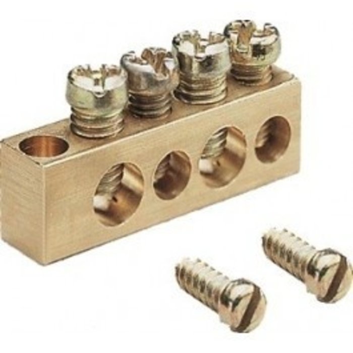 Hager Hager aansluitblokje, 4-gaats - VKG95T