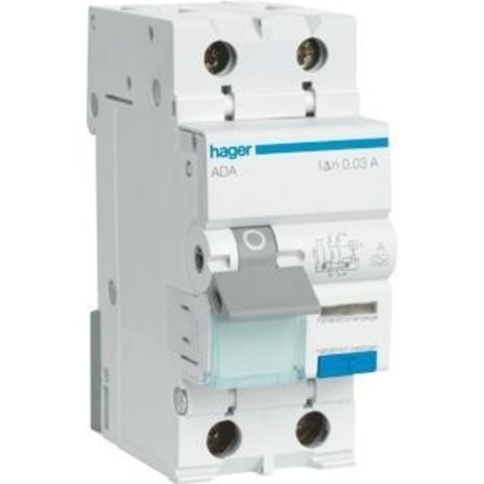 Hager Hager Aardlekautomaat 16A C-kar - ADA966G