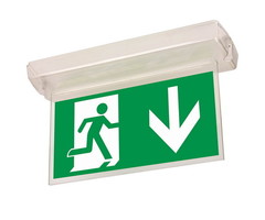 OFXlights noodverlichtingbord uitgang onder