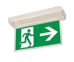 OFXlights noodverlichtingbord uitgang rechts