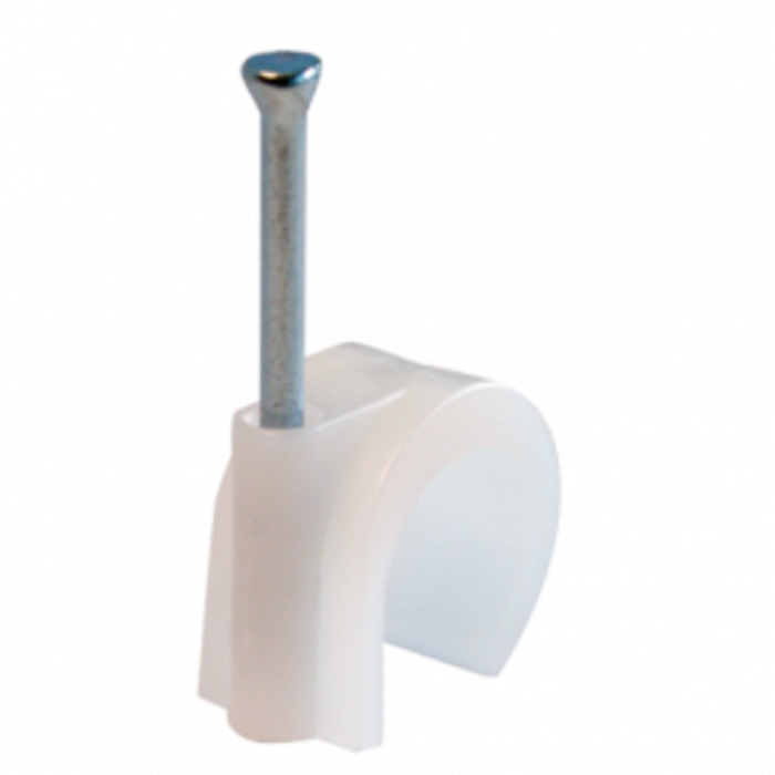 Spijkerclip transparant 16/19mm 100 stuks