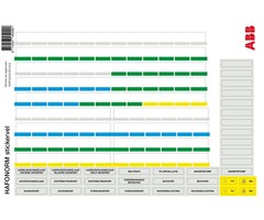 ABB ABB Stickervel 120376