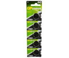 GP Batteries GP LITHIUM CR2025 3V 5 STUKS