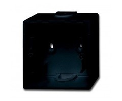 Busch-Jaeger Busch-Jaeger Future Linear Opbouwrand 1V MAT Zwart 1701-885