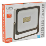 Nova LED Straler / Bouwlamp SL350 Slimeline 50 Watt - 3000K - 4340 Lumen