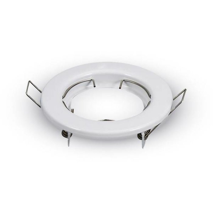 V-tac Inbouwspot rond 80mm vast wit