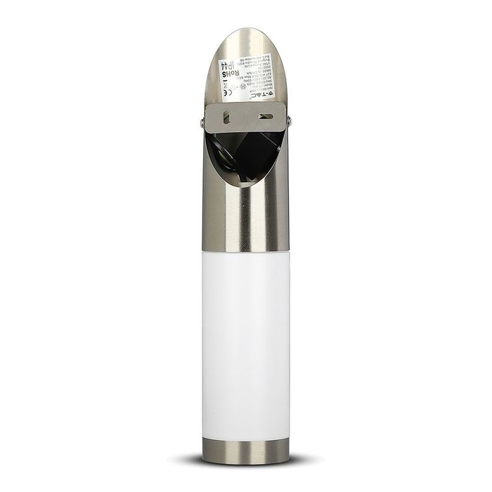 V-tac wandlamp E27 roestvrij staal diagonale bevestiging IP44 voor tuin SKU-8623