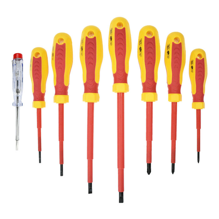 MVC Tools MVC Tools schroevendraaierset 8-delig in koffer - 32512