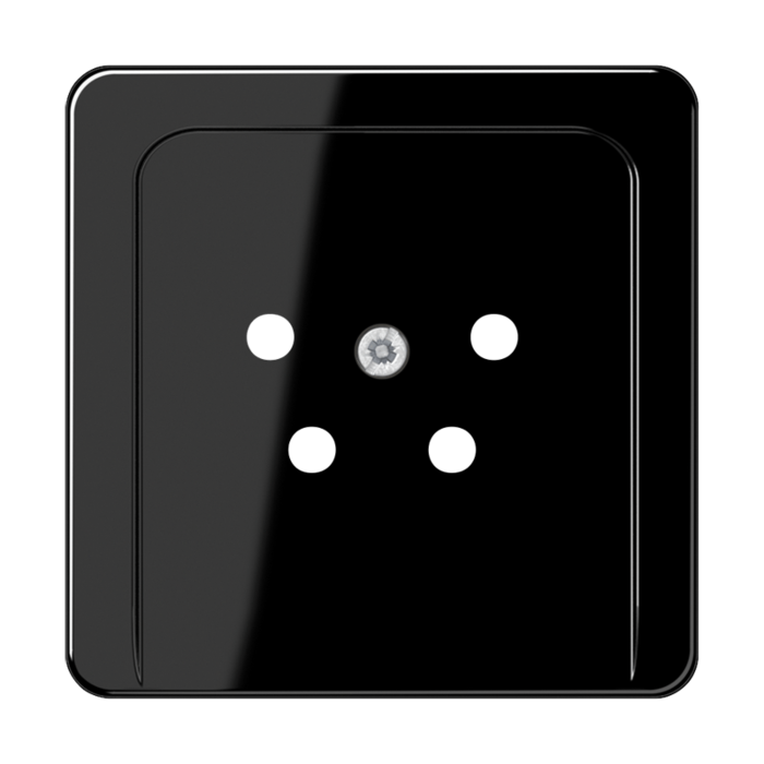 Jung Jung CD500 afdekking tae zwart - CD561TFSW