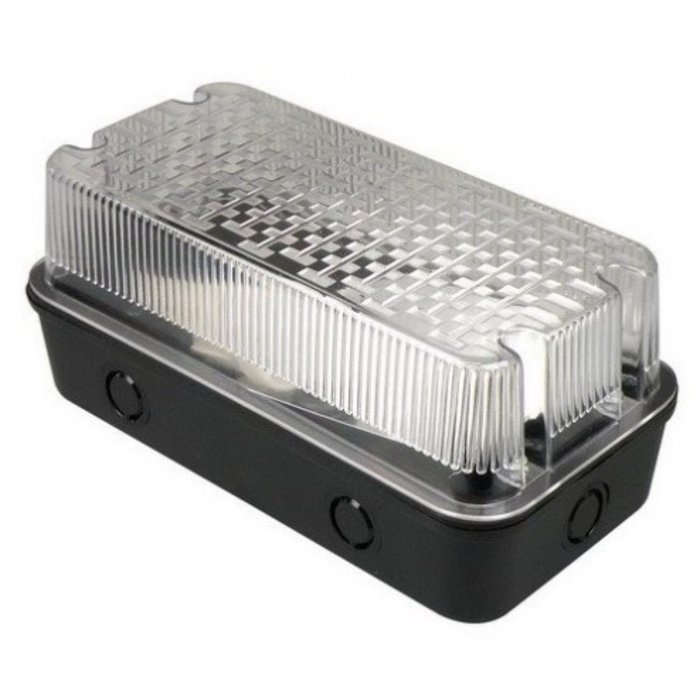 Nova bulk buitenarmatuur / portiekarmatuur slagvast zwart