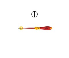 Wiha Wiha Handgereedschap Softfinish electric slimfix sleufkop schroevendraaier 3201 3,5x10 - 22035446