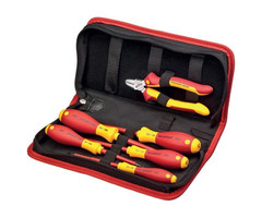 Wiha Wiha gereedschapset electric in etui 9300-018, 7-delig. - 23033969