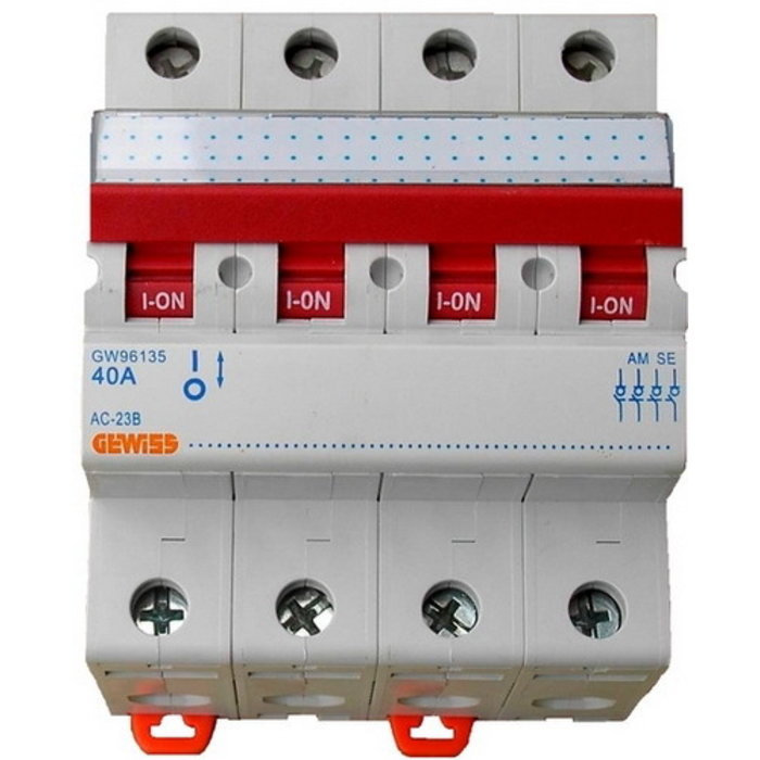 Gewiss Gewiss Gew hoofdschak.40a 4P - GW96135