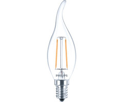 Philips Philips Classic led led-lamp e14 2W kaars 827 2700K 250LM - 57409600