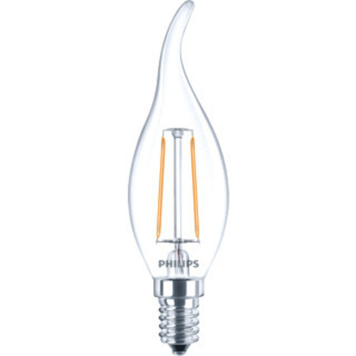 Philips Philips Classic led led-lamp e14 2W kaars 827 2700K 250LM - 57409600