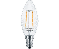 Philips Philips Classic led led-lamp e14 2W kaars 827 2700K 250LM - 57411900