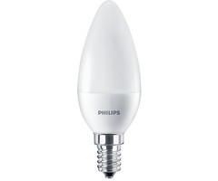 Philips Corepro led led-lamp e14 7W kaars 827 2700K  - 31296800