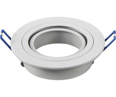 V-tac Inbouwspot rond 91mm kantelbaar wit Decoring