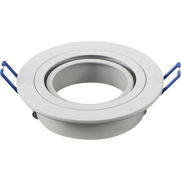 V-tac Inbouwspot rond 91mm kantelbaar wit Decoring