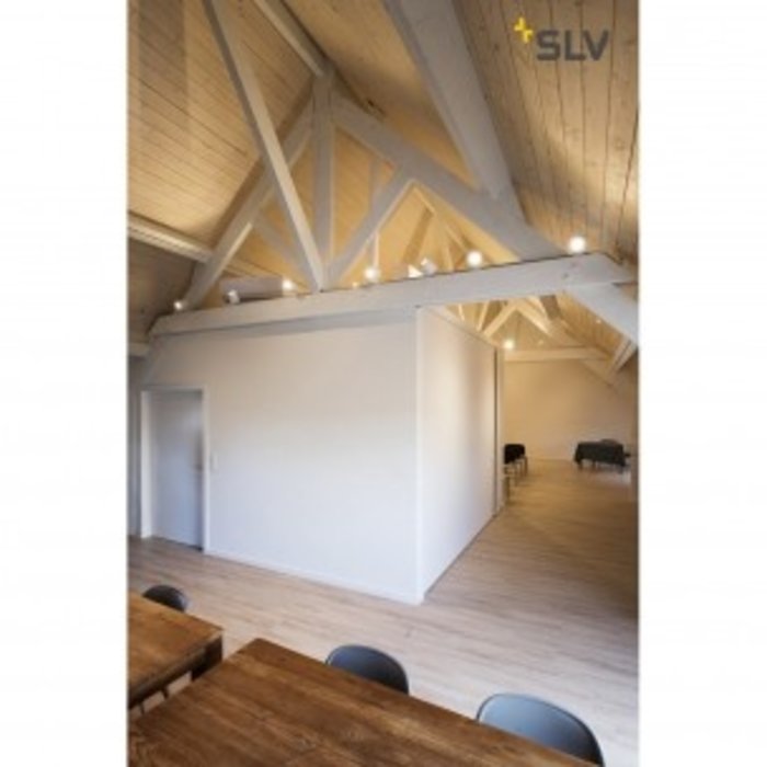 SLV SLV inbouwspot rond kantelbaar wit Ø93mm (1007374)