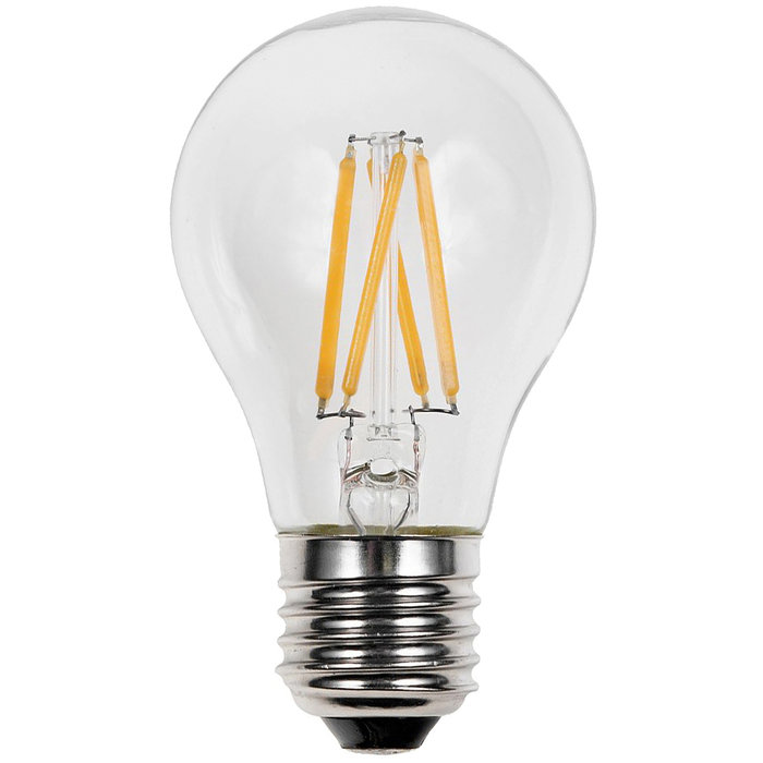 Glow LED Filament normaal 4W-40W E27 2700K A60 470lm Niet dimbaar