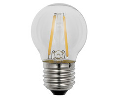 Glow LED Filament kogel 2W-25W 2700K E27 G45 250lm niet dimbaar