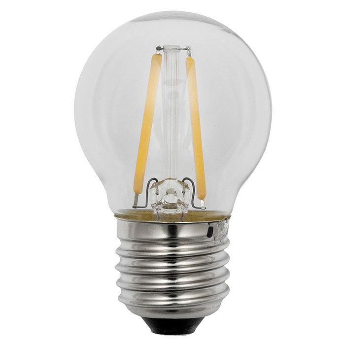 Glow LED Filament kogel 2W-25W 2700K E27 G45 250lm niet dimbaar