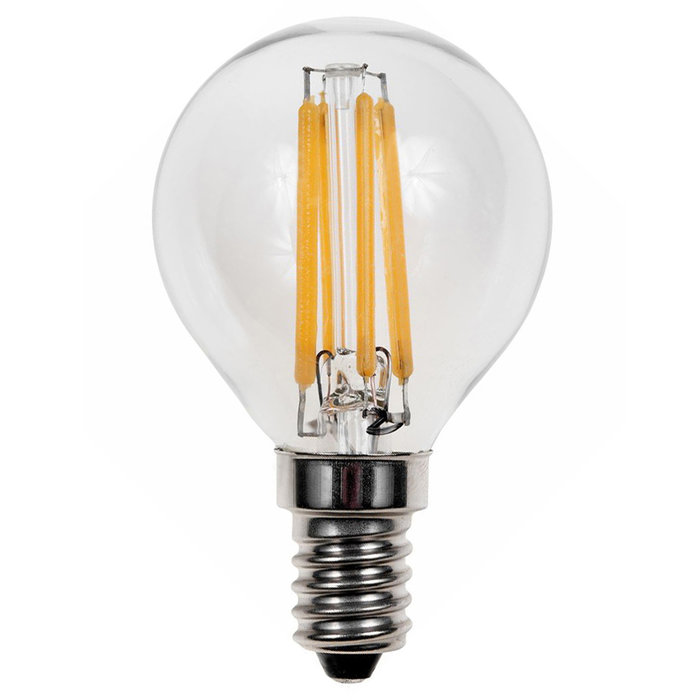 Glow LED Filament kogel 2W-25W E14 2700K G45 250lm niet dimbaar
