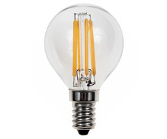 Glow LED Filament kogel 4W-40W E14 2700K G45 470lm niet dimbaar