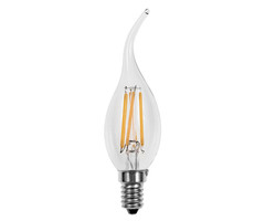 Glow LED Filament tipkaars 5W-40W 2700K E14 CA35 470lm dimbaar