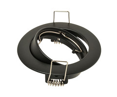 Nova Inbouwspot kantelbaar Ø50mm lamp MAT Zwart