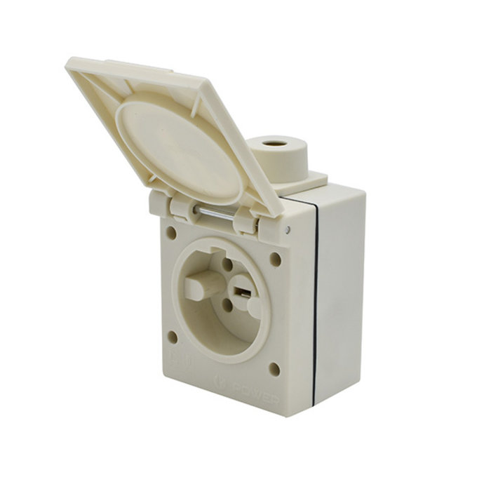 Opbouw perilex wcd contactdoos 16A IP44