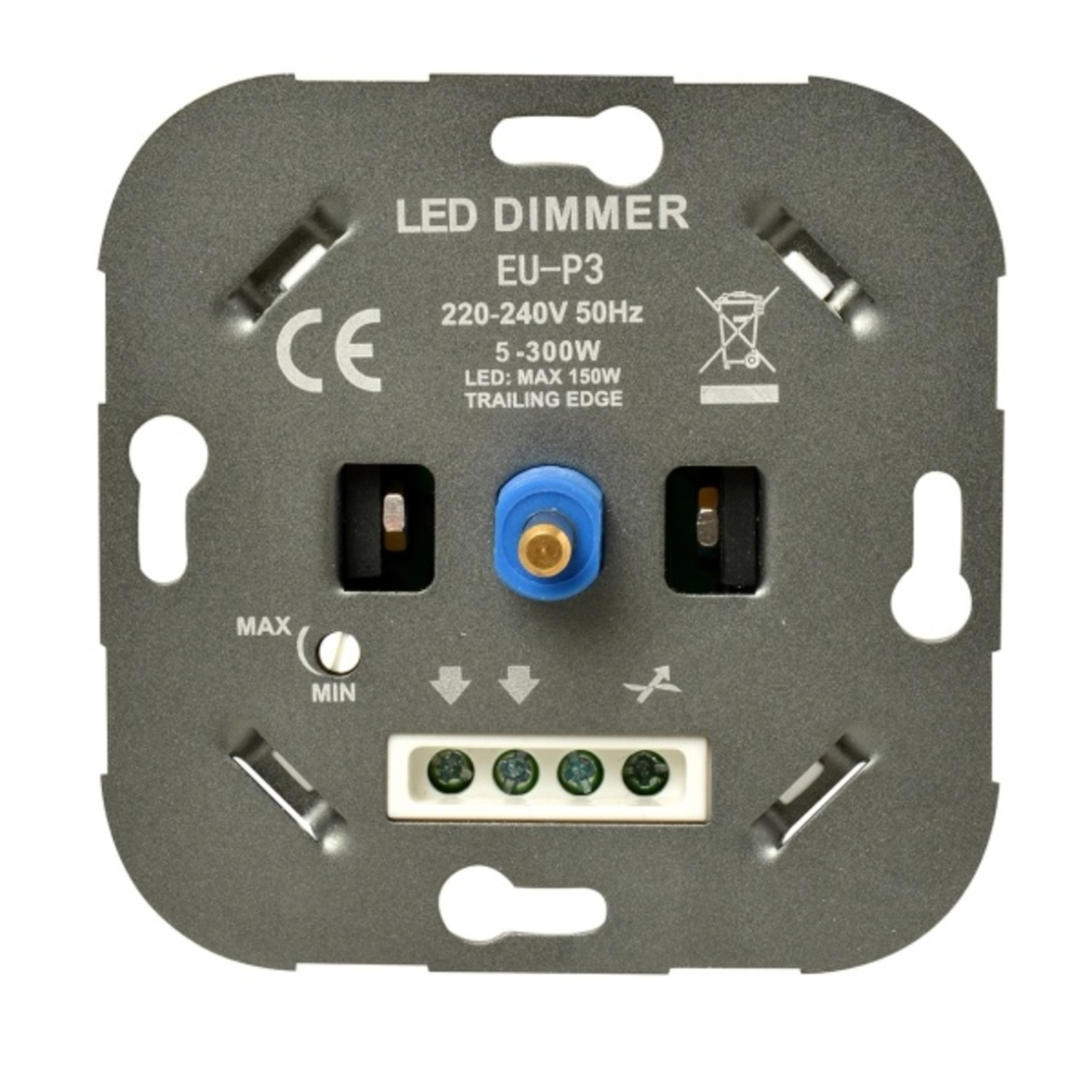 Verlichten Assert Pionier Ratio - LED muurdimmer 5 - 150W inbouw - Elektrawebshop