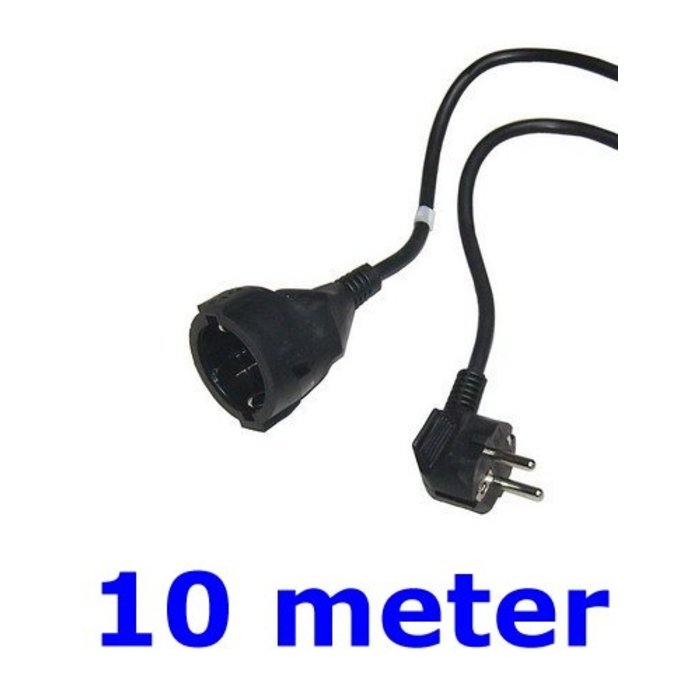 VB Extend VB Extend Verlengsnoer 10 meter 3x1.5mm + RA zwart - 41336
