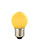 LED Partylights Kogel 1W E27 geel - in & outdoor