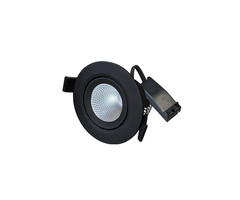 Interlight Interlight LED Downlights Led Cascade downlight 6.5W 36° 2.700K zwart ip20 - IL-CA6K27B