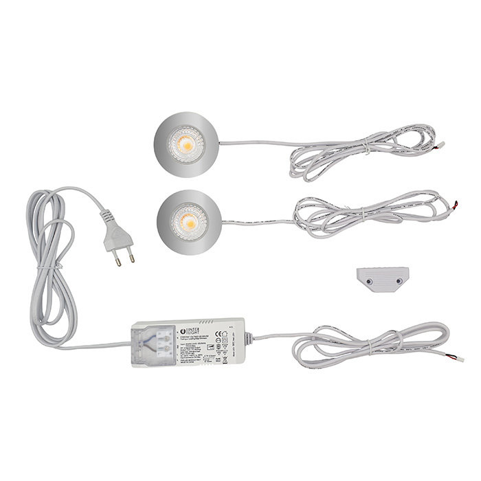 Interlight Interlight Led cabiled spot led 260LM 2700K 4W ip44 - IL-CBSET27M