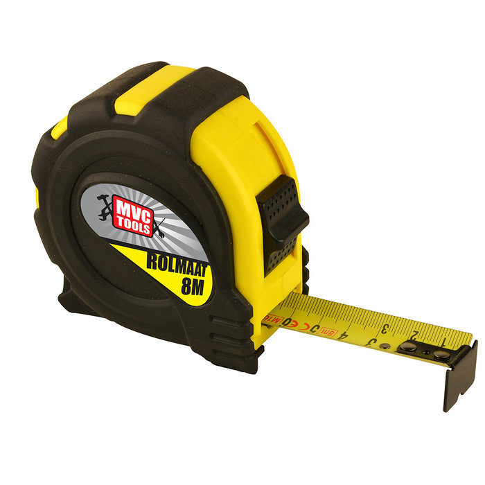 MVC Tools MVC Tools rolmaat 8meter 25mm +magneet kop - 32184