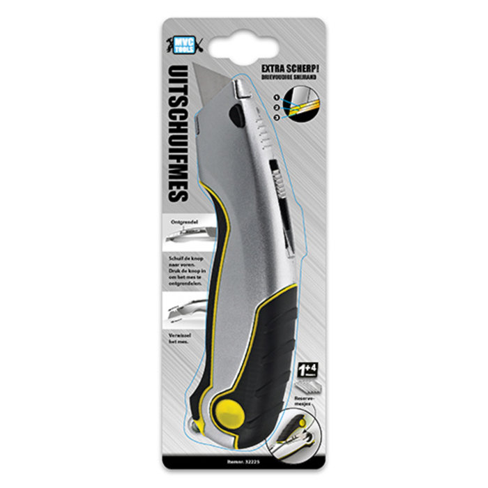 MVC Tools MVC Tools uitschuifmes inclusief 4+1 mesjes - 32225