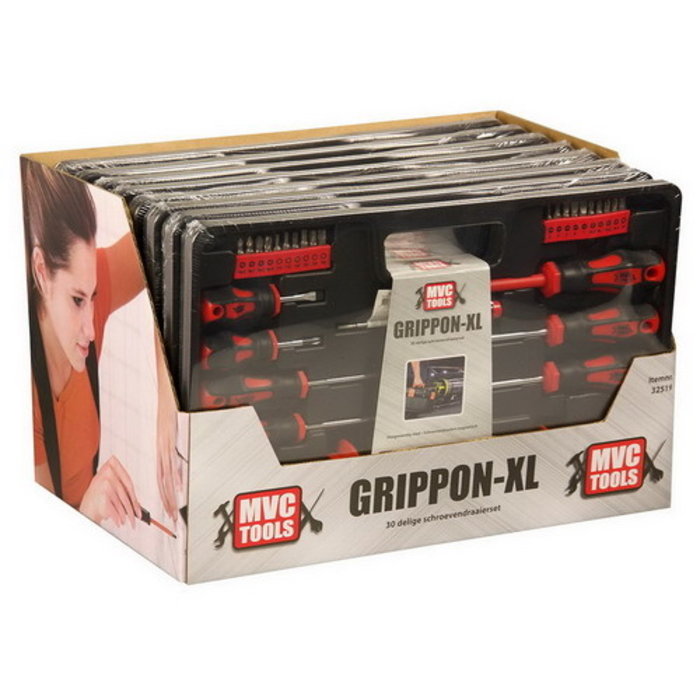 MVC Tools MVC Tools gereedschap set 30 delig schroevendraaier - 32519
