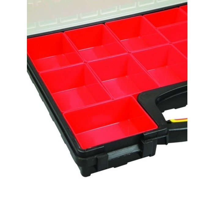 StockBox StockBox kunstof Koffer + losse bakjes klein - 61560