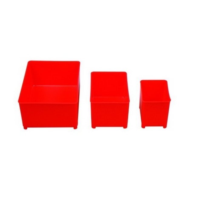 StockBox StockBox kunstof Koffer + losse bakjes klein - 61560